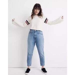 Madewell Momjean in Melva Wash Jean